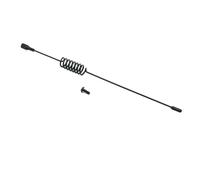 QOAKSDY RC Accesorios para TRX4 para Defender para TRX6 para Axial para SCX10 90046 D90 1/10 Coche Trepador De Control Remoto Piezas Bricolaje para Mini Antena Metal Simulada(195mm 1PCS)
