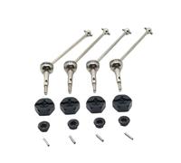 QOAKSDY RC Accesorios para Wltoys para 144001 144002 144010 124007 124016 124017 124018 124019 Actualización De Metal Eje Transmisión Delantero Y Trasero Adaptador 12mm Piezas Coche RC