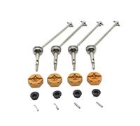QOAKSDY RC Accesorios para Wltoys para 144001 144002 144010 124007 124016 124017 124018 124019 Actualización De Metal Eje Transmisión Delantero Y Trasero Adaptador 12mm Piezas Coche RC
