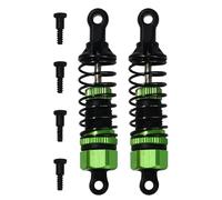 QOAKSDY RC Amortiguadores para 9300 9304 300E 1/18 RC Car Parts Accesorio 2 Piezas Amortiguador De Aleación Aluminio Relleno Aceite 9300E