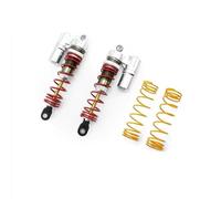 QOAKSDY RC Amortiguadores para TRX4 para SCX10 D90 90046 1/10 RC Car Parts Accessories Amortiguador con 2 Resortes De Repuesto Distancia Entre Orificios 87 Mm