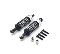 QOAKSDY RC Amortiguadores para WLtoys 184011 A949 A959 A969 A979 K929 RC Piezas De Automóvil Modificación Actualización Metal Externa para Amortiguador Hidráulico Resorte(Gray)