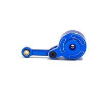 QOAKSDY RC Car Repuestos Kit para ARRMA 1/10 3S 4S para Big para Rock para Granito para Kraton para Outcast para SENTON Metal 23T 25T Servo Saver con Enlace Fijo(Blue,25t)