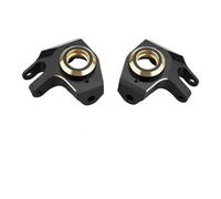 QOAKSDY RC Car Repuestos Kit para AXIAL 90046 90047 SCX10 II AR44 1/10 RC Car Upgrade Parts Cubierta De Diferencial Metal Negro Nudillos Dirección(C)