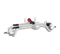 QOAKSDY RC Car Repuestos Kit para Axial para Capra 1.9 para UTB AXI03004 F9 para Wraith 90018 RR10 1/10 RC Crawler Pieza De Actualización Eje Portal Delantero Y Trasero Metal(Silver,Front)