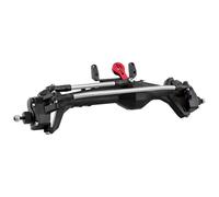 QOAKSDY RC Car Repuestos Kit para Axial para Capra 1.9 para UTB AXI03004 F9 para Wraith 90018 RR10 1/10 RC Crawler Pieza De Actualización Eje Portal Delantero Y Trasero Metal(Black,Front)