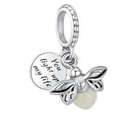 QOAUPO 925 Sterling Silver Charm Pendant for Women, compatible with European bracelets and necklaces, perfect for women and girls.