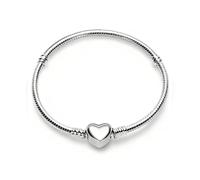 QOAUPO Women’s 925 Sterling Silver Bracelet - delicate snake-link chain bracelet, the ideal gift for Valentine’s Day, Mother’s Day, birthdays or Christmas for girlfriend, wife or mom.