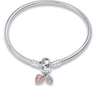 QOAUPO Women’s 925 Sterling Silver Bracelet - delicate snake-link chain bracelet, the ideal gift for Valentine’s Day, Mother’s Day, birthdays or Christmas for girlfriend, wife or mom.