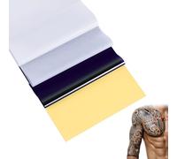Qobobo Papel Transfer Tattoo 50 Hojas Papel de Transferencia de Tatuajes Stencil Tattoo Transfer Papel Calco Tatuaje A4 Tatuaje Temporal