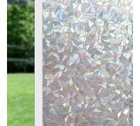 Qobobo Vinilos para Cristales Vinilo Opaco para Ventanas 60 x 200 cm Window Film Ventana Privacidad Vinilo Adhesivo Electrostaticos Cristal Pelicula Aislante Termico Ventanas Luna