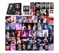 QOCUILC BP Photocards,55 Pcs photocards blackpink,Kpop Tarjeta Fotográfica,black pink Nuevo Álbum Cards para Fans(COACHELLA Week2)