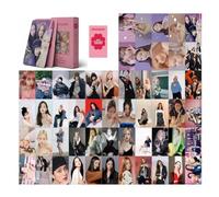 QOCUILC BP Photocards,55 Pcs photocards blackpink,Kpop Tarjeta Fotográfica,black pink Nuevo Álbum Cards para Fans(Welcoming)