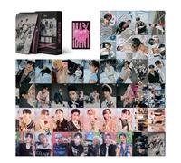 QOCUILC Tarjeta Lomo Stray Kids,55 Kpop Stray Kids Photocards,No Easy Album Card SK Postcard Kpop Poster Photocard(MAXIDENT)