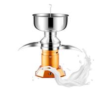 qodxcrfv Separador Centrífugo Eléctrico de Leche, 50L/H, 0.03% Grasa, Acero Inoxidable 304, separador de leche para Leche de Vaca/Cabra/Oveja, Uso Doméstico y Granja Pequeña, 5L