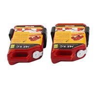 Qoekacy 2 unids 1/10 escalera Rc Crawler accesorio mini tanque de combustible para D90 Axial Wraith Scx10 (rojo)