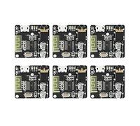 Qoekacy 6 Piezas VHM-314 V.20 Bluetooth Tablero Receptor de Audio Bluetooth 5.0 Mp3 Tablero Decodificador Sin PéRdida con Carga de Batería de Litio