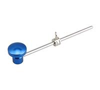 Qoekacy AleacióN de Aluminio Azul Baterista de Kick Drum Foot Pedal Beater Piezas de Repuesto