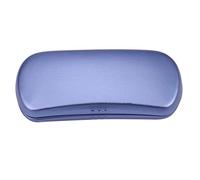 Qoekacy - Funda para gafas de aluminio, caja de gafas duras para marcos pequeños y medianos