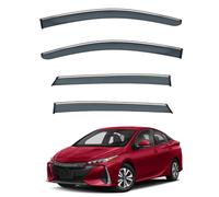 QOEMRHELT 4 Piezas Deflectores Laterales para Toyota Prius (XW50) 2016-2022, Protector contra Viento y Lluvia,Ventanas de Deflector Aire Coche Accesorios
