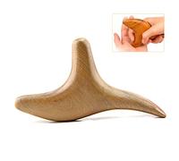 QoFina Herramienta de Palo de Madera de Masaje tailandés Tradicional - Masajeador de Madera Reflexología Punto de acupuntura Gua Sha, Herramienta de Masaje de acupuntura