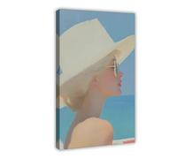QOGDAF Slim Aarons Old Money Vibe - Lienzo estético para decoración de dormitorio, oficina, habitación, regalo, 50 x 75 cm