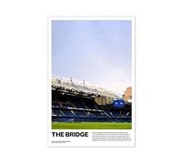 QOGDAF Stamford Bridge Chelsea F.C. - Lienzo decorativo para pared, diseño de fútbol del Chelsea FC, pinturas para decoración de sala de estar, dormitorio, 30 x 45 cm