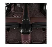 QOGJSG Alfombra Coche para Genesis GV80 Coupe 2024 5 Asientos Alfombrillas Antideslizantes Suelo Coche Accesorios Interiores Coche Alfombrillas Automóvil(Café)