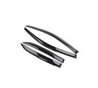 QOGJSG Lluvia Sol Protector Viento Deflectores para Hyundai para Accent para Verna para Solaris para RC 2011-2018 Sedán Viseras para Ventana Coche Visera Lluvia Y Viento Deflectores Solares(Negro)