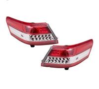 QOGJSG Luz de Advertencia Para Toyota Para Camry ACV40 2010 2011 Luz Trasera Roja Luz Trasera Lámpara Freno Con Cable Harne(A pair)