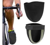 qokeeu Cubrezapatos De Ciclismo, Protector Impermeable Térmico, Cubrezapatos de Invierno para Hombre para Exterior, para Scooter Motocicleta Lluvia Nieve Conducción Exterior Hombres Mujeres