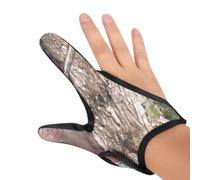 qokeeu Guante de pesca con dedos | Guante antideslizante para mujer | Dos dedos, guantes protectores para exteriores, vuelo de cometas, senderismo
