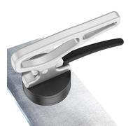 qokeeu Herramienta Magnética de Recuperación, Empuñadura Magnética Manual de Gran Potencia, Recogedor Ergonómico para Puertas, Clavos, Garaje, Objetos Pesados de Metal, Placas de Acero en Taller