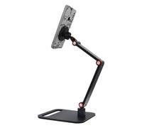 qokeeu Soporte magnético para teléfono, soporte de teléfono ajustable para grabación de video, giratorio de 360 grados, soporte portátil plegable para viajes, mesita de noche, hogar, mesita de noche
