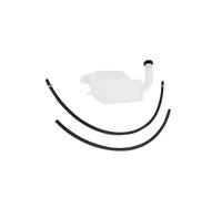 QOKLIYUI Botella de depósito de refrigerante para radiador LTZ400, fácil instalar, duradera y eficiente, con manguera aceite para ATV.