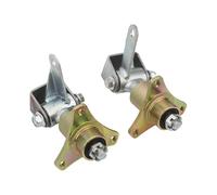 QOKLIYUI El eje de dirección de repuesto para bujes rueda delantera 17 mm y 3 pernos mejora el rendimiento del kart, lo que permite que vehículo gire con estabilidad y sea más fácil manejar en