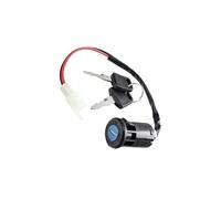 QOKLIYUI Interruptor de Encendido con Llaves Universal de 2 Cables y 2 Pines para ciclomotor, minimoto y Scooter. Reemplazo Directo. Conjunto Interruptor Arranque Alto Rendimiento para minimoto.