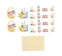 QOKLIYUI Juego de 20 macetas decorativas para el Festival de Primavera, bonitas y creativas, para Pascua, suministros para fiestas, fáciles instalar y para celebraciones.