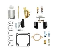 QOKLIYUI Kit completo de reparación de carburador para motocicleta. Componentes duraderos para un rendimiento óptimo. Válvulas. Fácil instalar sin instrucciones. Ligero y fácil transportar.