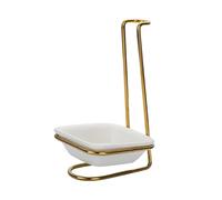 QOKLIYUI Organizador vertical para cucharones de cocina. Mantiene los cucharones limpios y ordenados en todo momento. Estante vertical para guardar cucharas y utensilios, cuadrado único