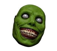QOKLIYUI Para Máscara de terror para Halloween: Vive experiencias escalofriantes con estas máscaras espeluznantes. El producto está hecho de vinilo y puede tener un ligero, Verde