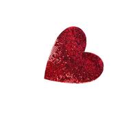 QOKLIYUI Parche termoadhesivo con diseño de corazón, ideal para decorar proyectos de manualidades, coser, decorar ropa, bordar, etc.