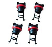 QOKLIYUI Tapón de Drenaje Duradero para embarcaciones, Toma de conexión, innovadora tecnología para Yates, Botes, Kayaks y canoas, Que Mantiene el Agua Fuera Manera eficaz, Barco Pesca.