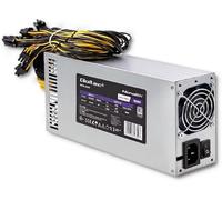 Qoltec 50349 | Fuente de Alimentación PCI-E 1800W | 80 Plus Platinum | Gaming Miner
