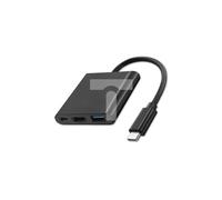 Qoltec 50430 Hub USB-C 3.1 3 en 1 USB 3.0 HDMI 4K