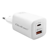 Qoltec 50765 cargador de dispositivo móvil portátil, consola de jueg
