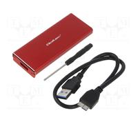 Carcasa Aluminio Disco Duro M.2 SSD SATA NGFF USB 51831