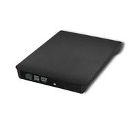 Grabadora DVD-RW Externa Qoltec 51857 Negra SATA para Portátil Plug and Play