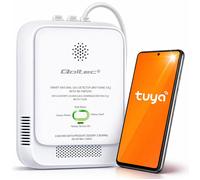 Qoltec 52651 sensor de fuga de gas natural - detector de ch4 - ng - tu