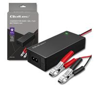 Qoltec 52665 cargador automático para baterías agm gel std - cargado
